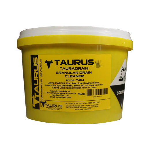 Taurdrain Granular Drain Cleaner T464 Taurus Maintenance Products