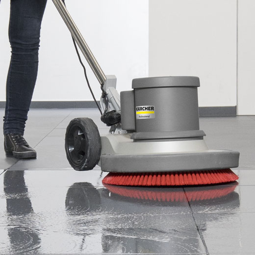 Red Brush for Single Disc Machines Kärcher